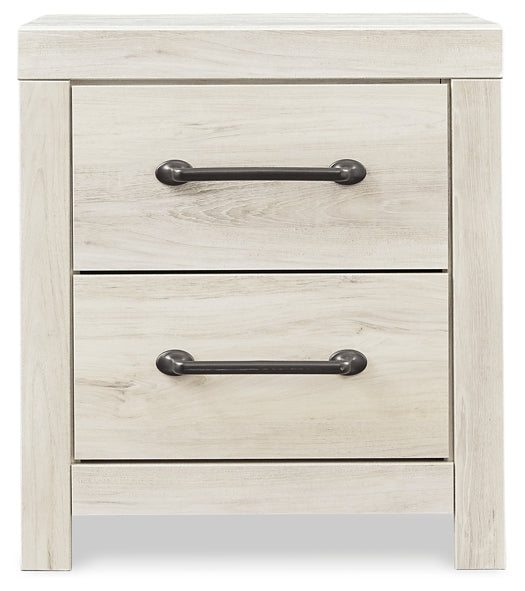 Cambeck Panel Bed With Mirrored Dresser And 2 Nightstands