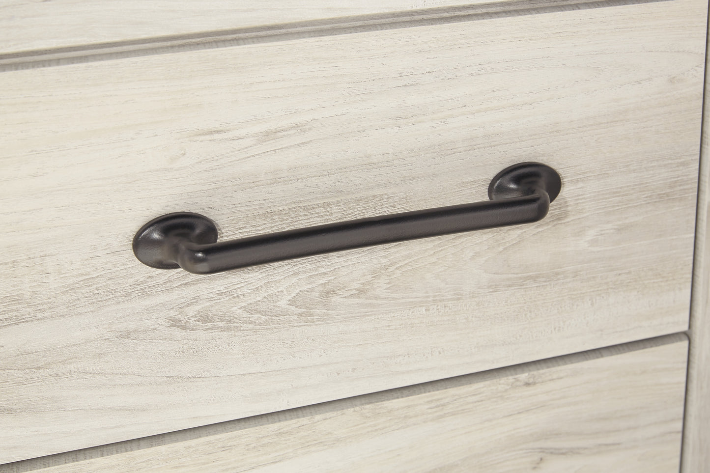 Cambeck Panel Bed With 2 Storage Drawers With Mirrored Dresser And Chest