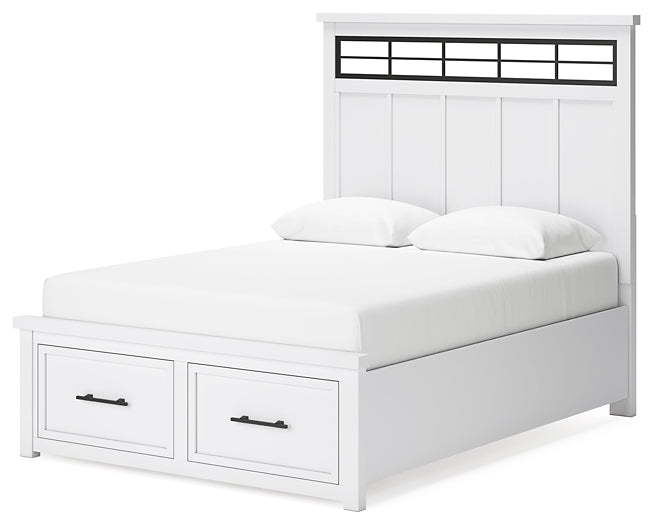 Ashbryn Panel Storage Bed