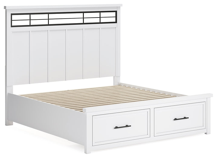 Ashbryn Panel Storage Bed