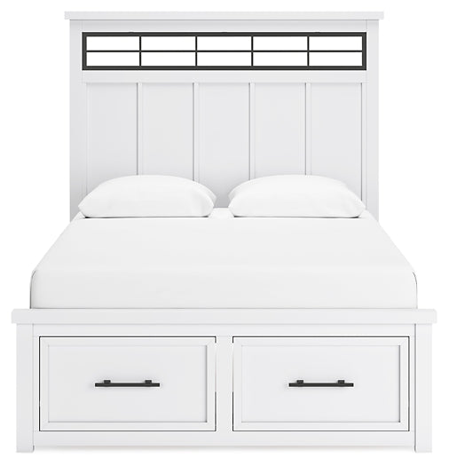 Ashbryn Panel Storage Bed