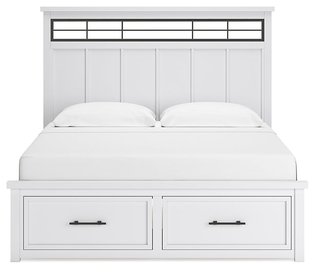 Ashbryn Panel Storage Bed