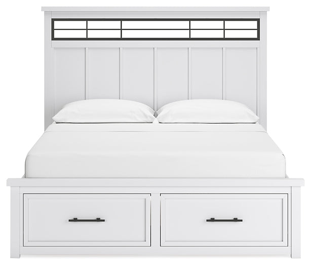 Ashbryn Panel Storage Bed