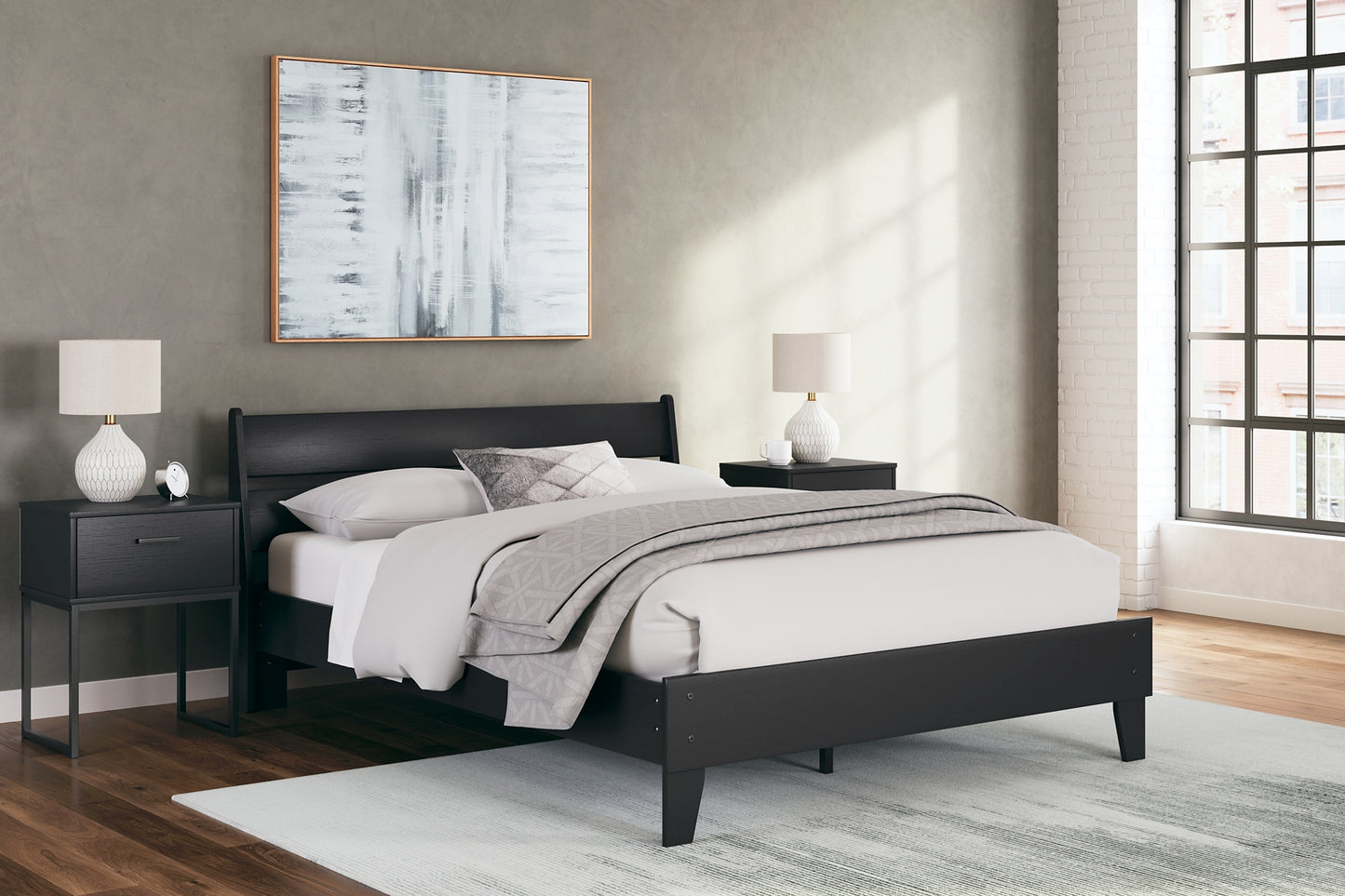 Ashley Express - Socalle Panel Platform Bed