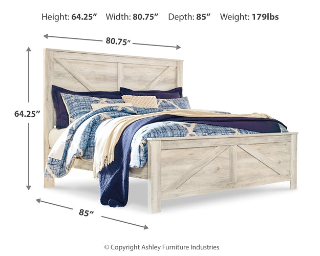 Ashley Express - Bellaby Crossbuck Panel Bed