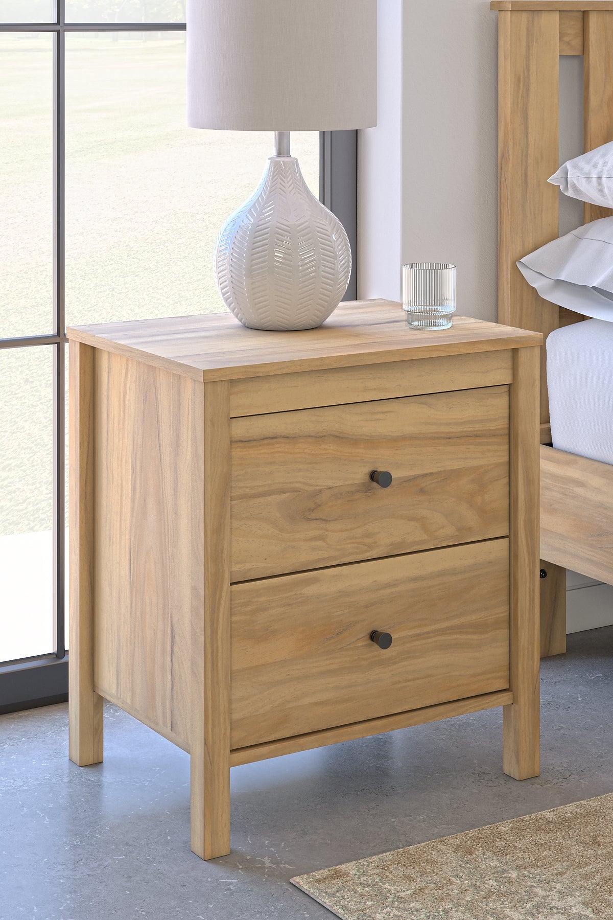 Ashley Express - Bermacy Queen Panel Headboard with Dresser, Chest and Nightstand