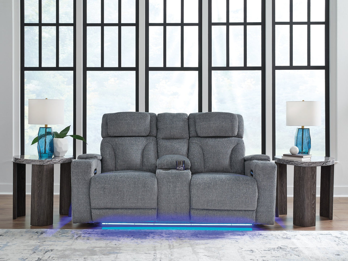 Forest Lake PWR REC Loveseat/CON/ADJ HDRST