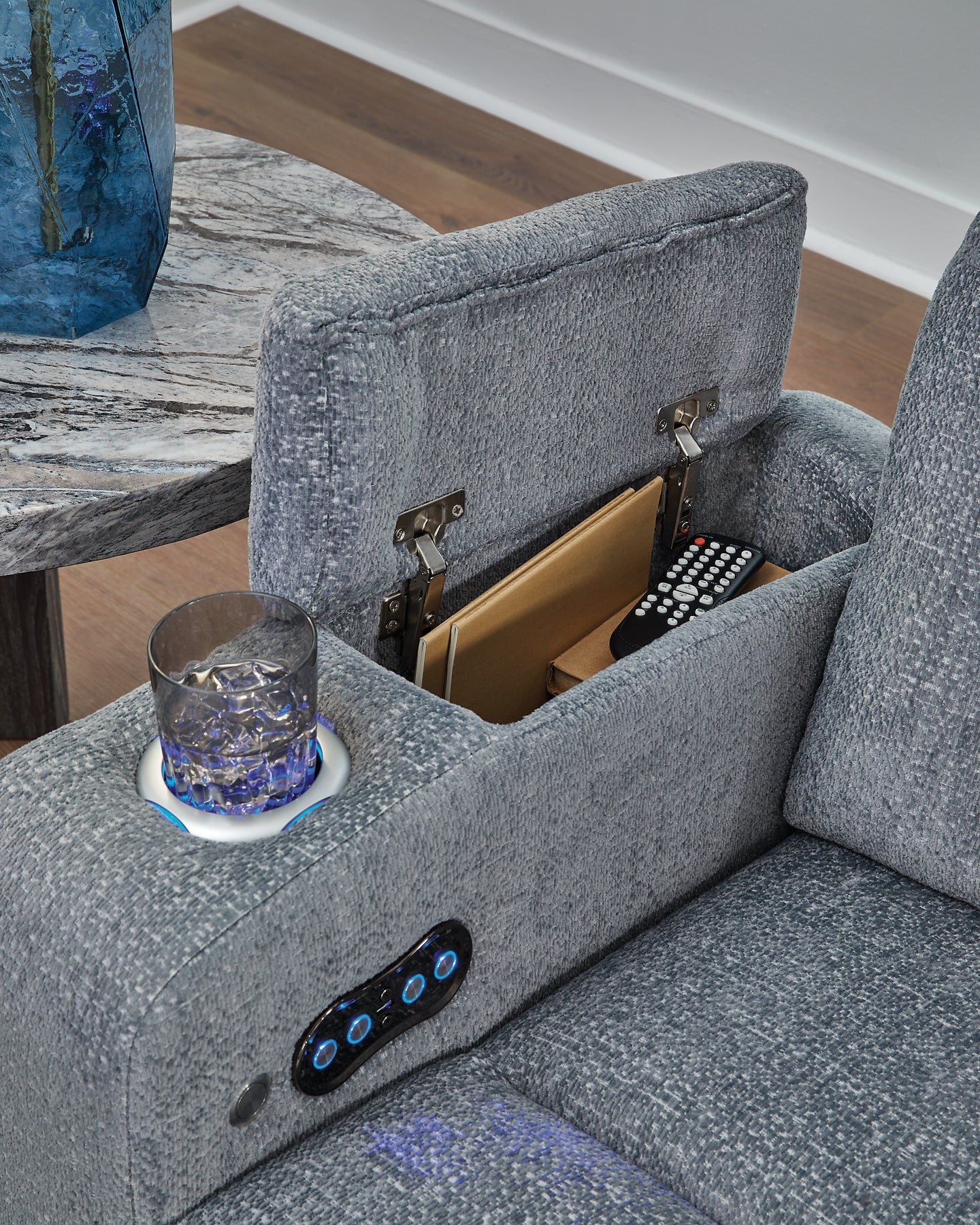 Forest Lake PWR REC Sofa with ADJ Headrest