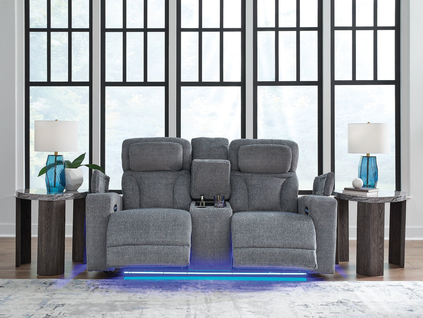 Forest Lake PWR REC Loveseat/CON/ADJ HDRST