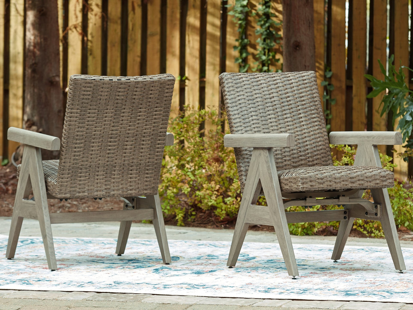 Carisbo Rocking Arm Chair (2/CN)
