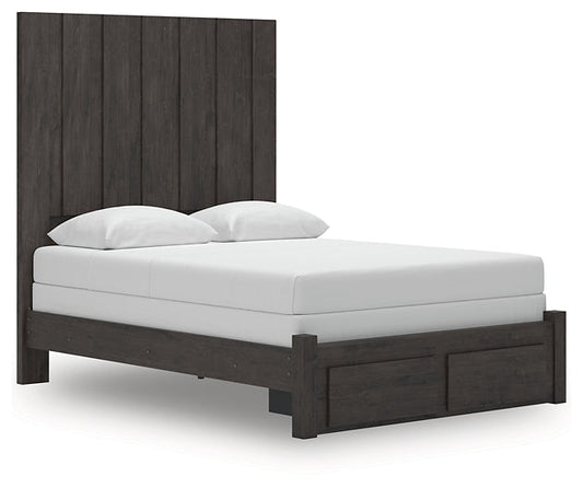 Parlayon Panel Storage Bed