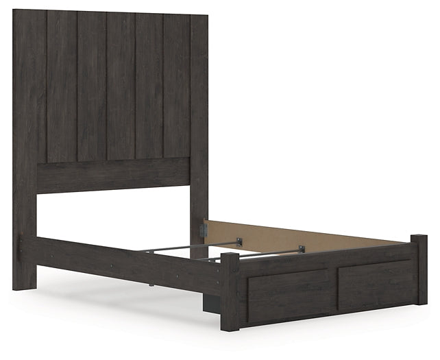 Parlayon Panel Storage Bed