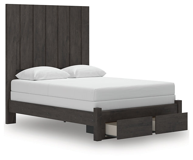 Parlayon Panel Storage Bed