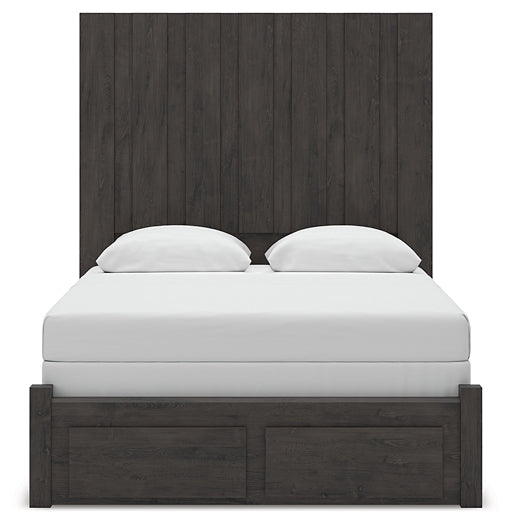 Parlayon Panel Storage Bed