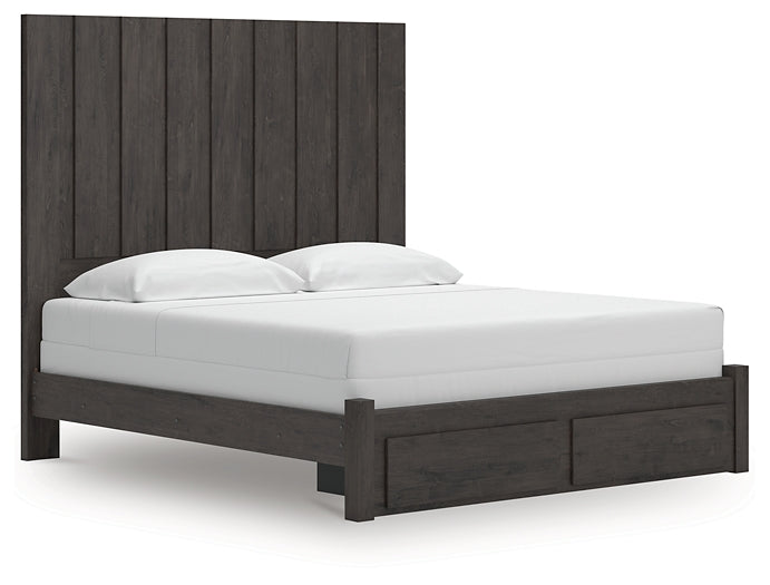 Parlayon Panel Storage Bed