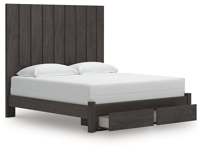 Parlayon Panel Storage Bed