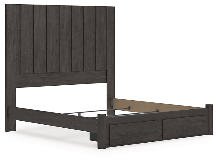Parlayon Panel Storage Bed