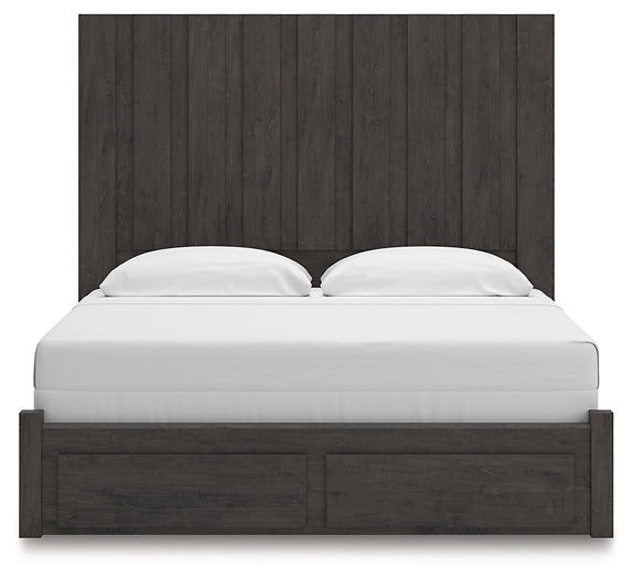 Parlayon Panel Storage Bed