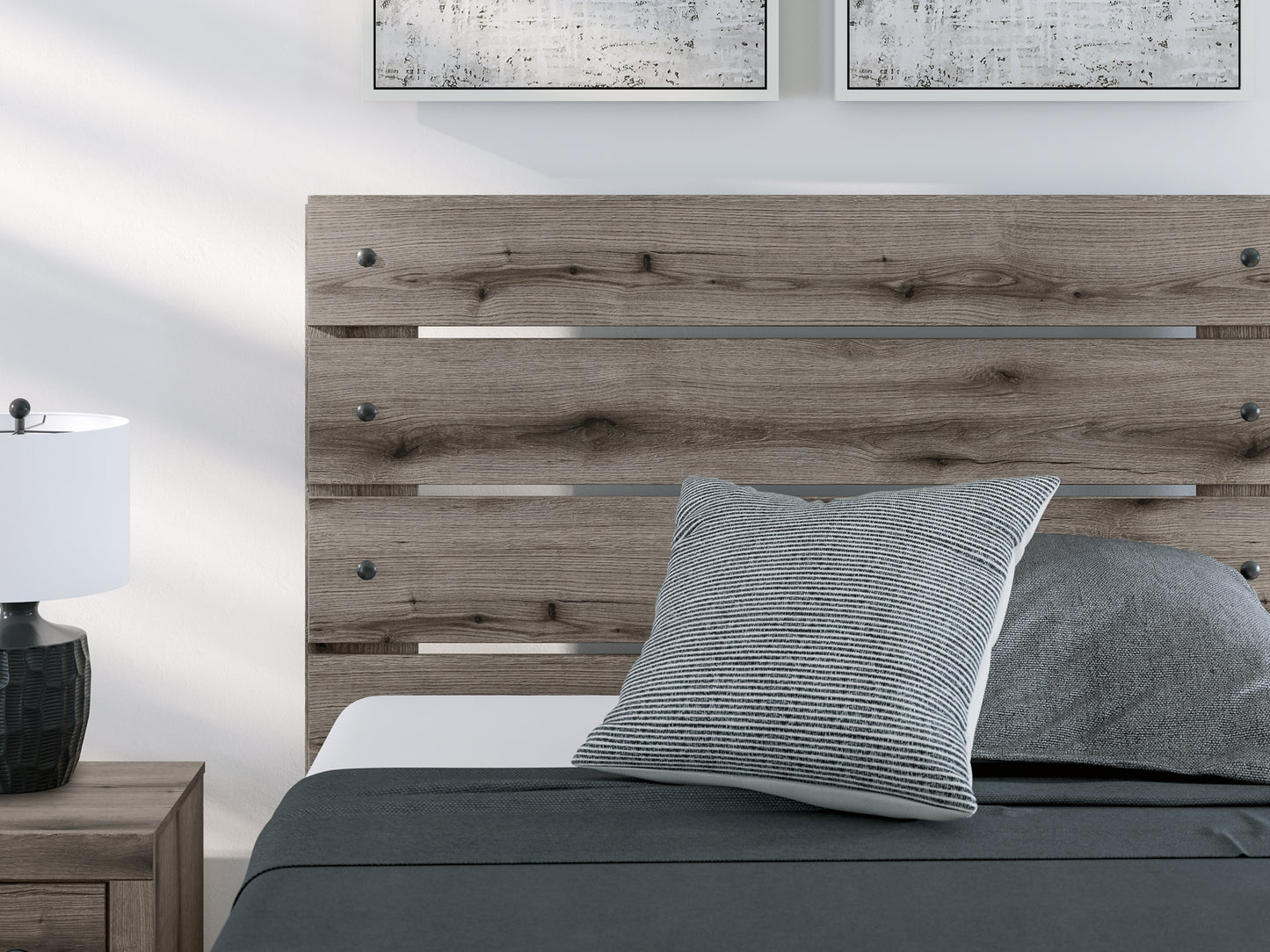 Graystorm Panel Bed With Storage