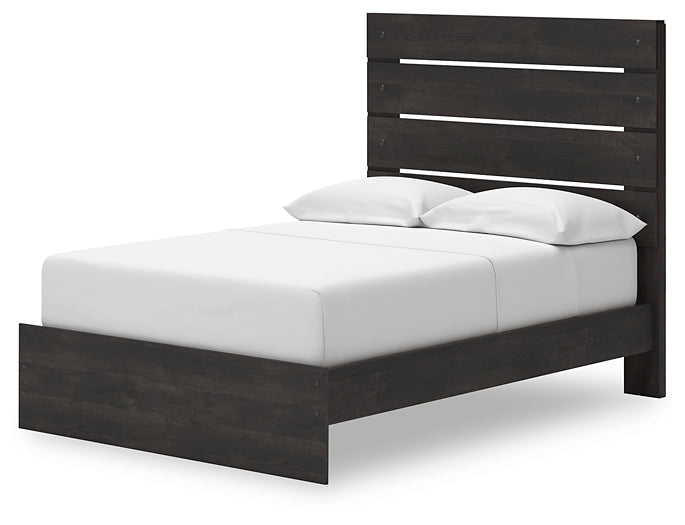 Delmorta Panel Storage Bed