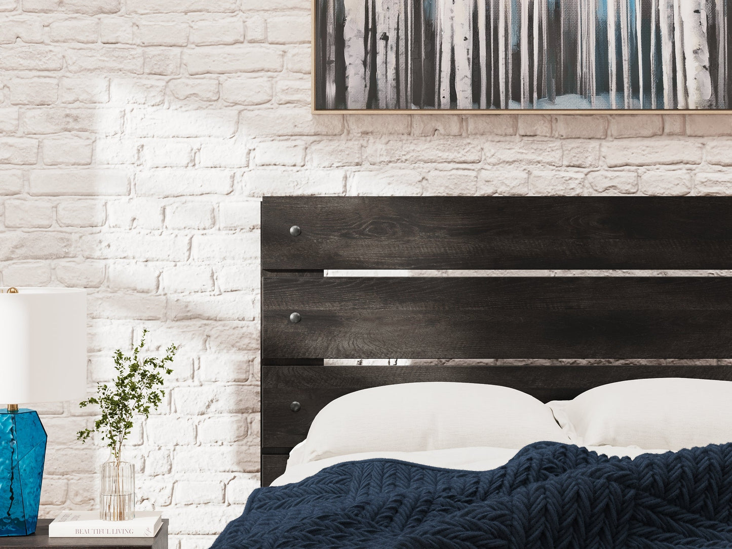 Delmorta Panel Bed With Storage