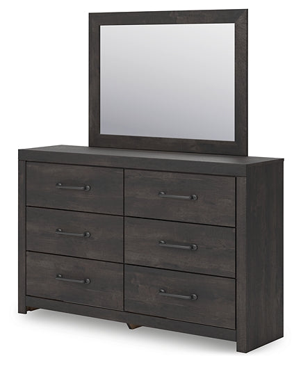 Delmorta Dresser and Mirror