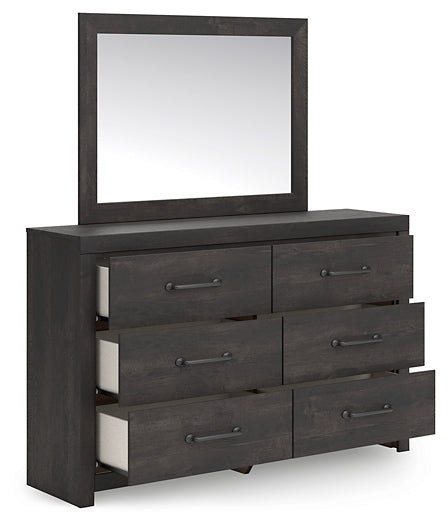 Delmorta Dresser and Mirror