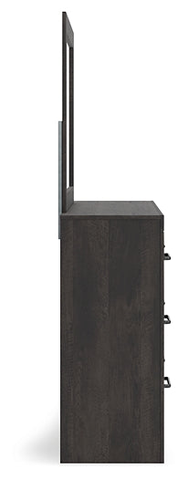 Delmorta Dresser and Mirror