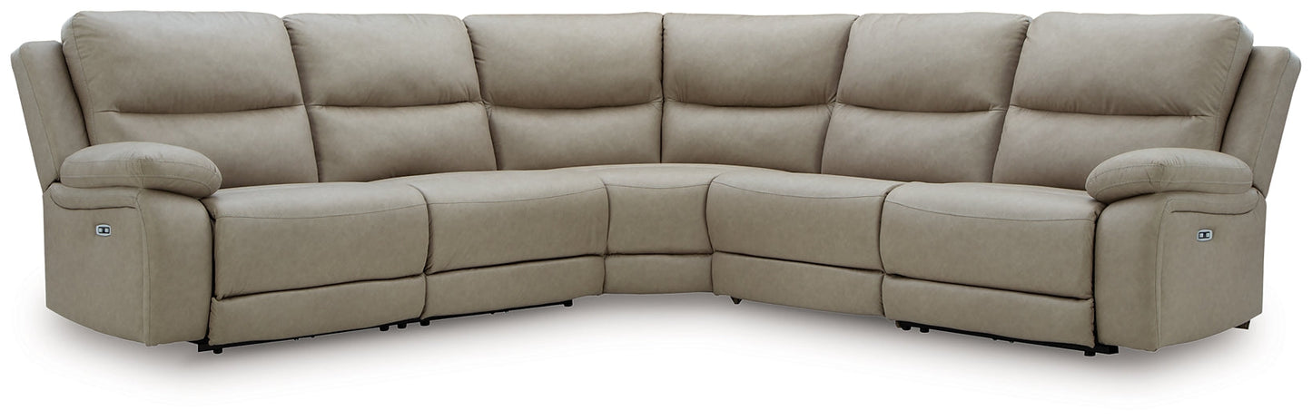 Brannigan 5-Piece Power Reclining Sectional