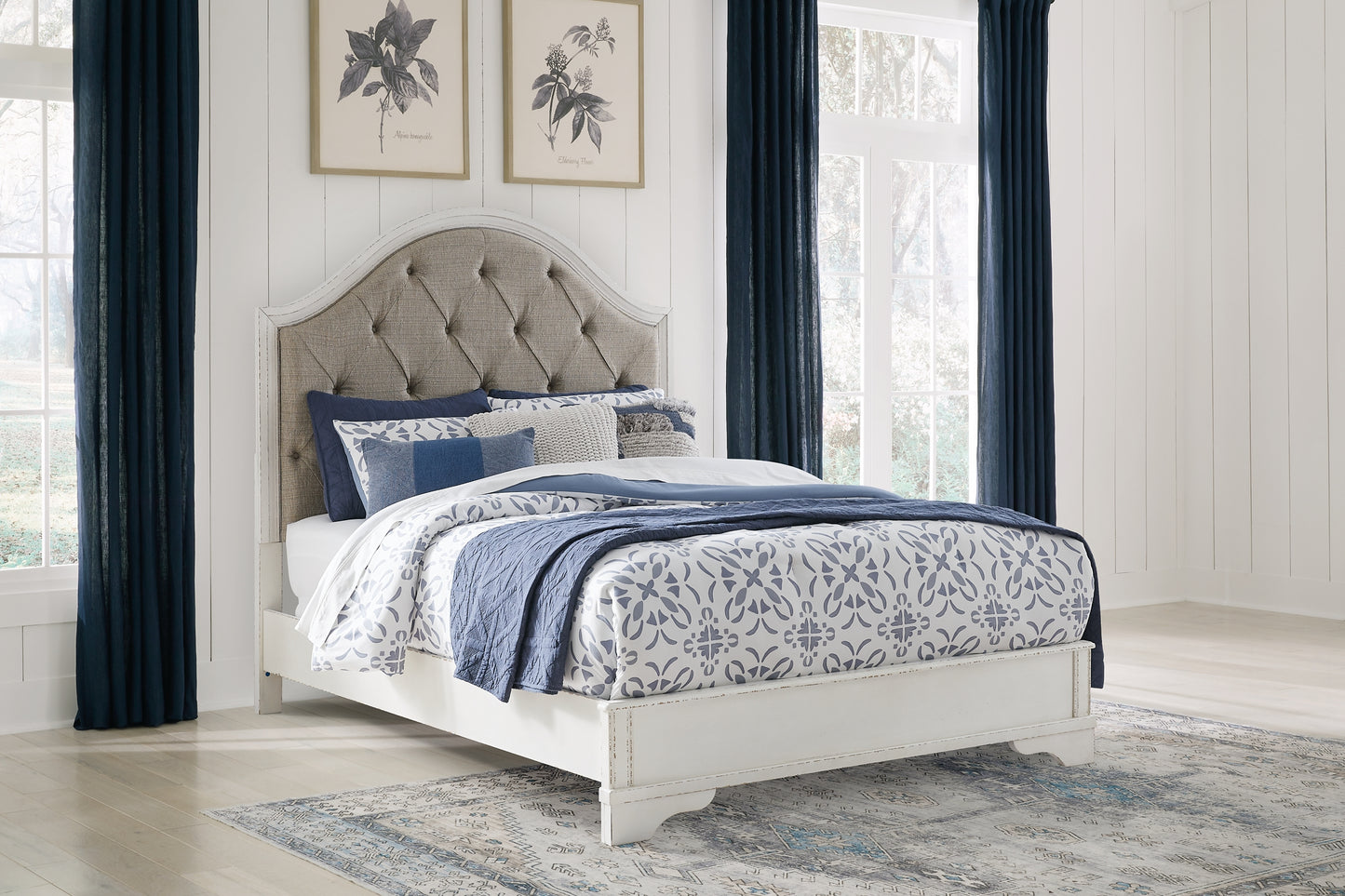 Blendon  Upholstered Panel Bed