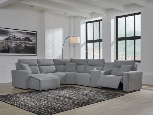 Modmax II 6-Piece Power Reclining Sectional with Chaise and Console