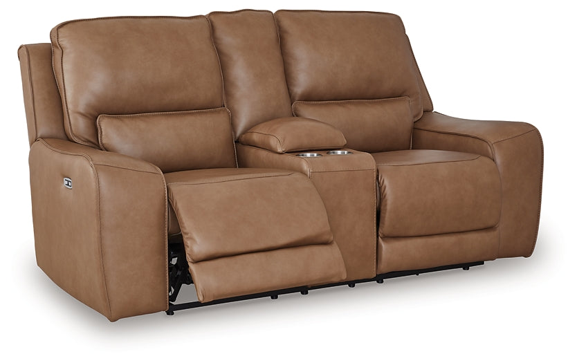 Silverbrooke PWR REC Loveseat/CON/ADJ HDRST