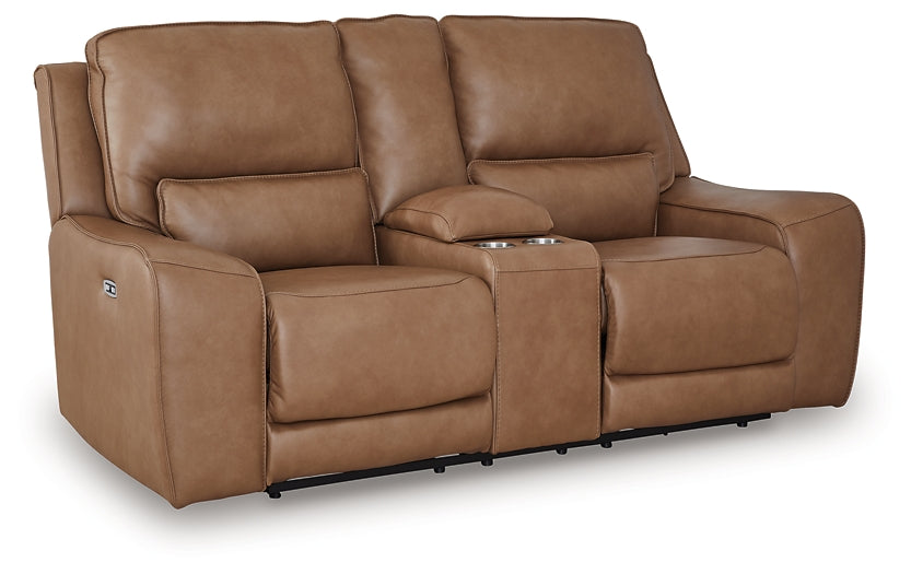 Silverbrooke PWR REC Loveseat/CON/ADJ HDRST