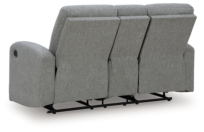 Moreau Place DBL Rec Loveseat w/Console