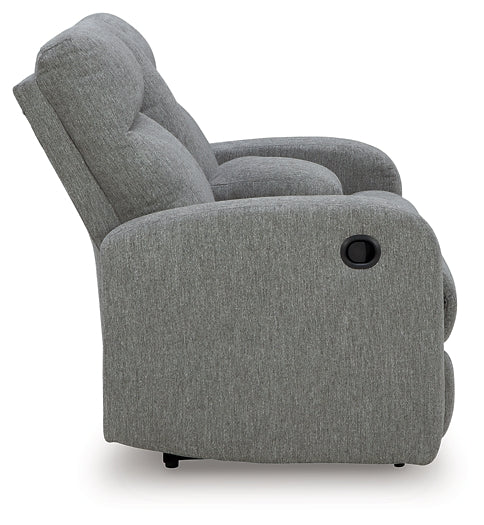 Moreau Place DBL Rec Loveseat w/Console