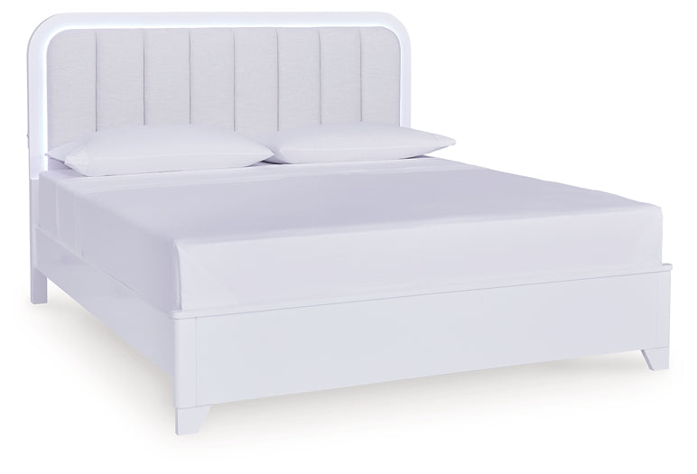 Jarlee Upholstered Panel Bed