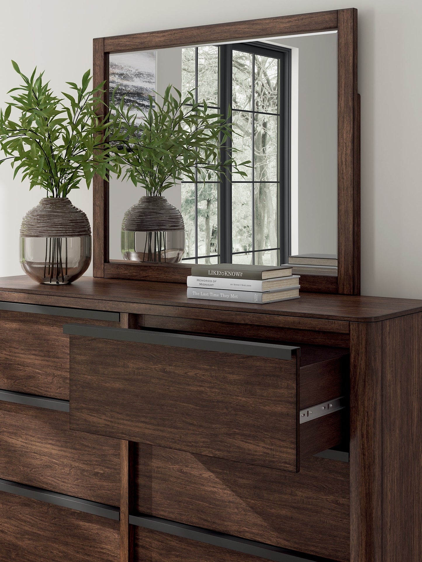 Kendamor Dresser and Mirror
