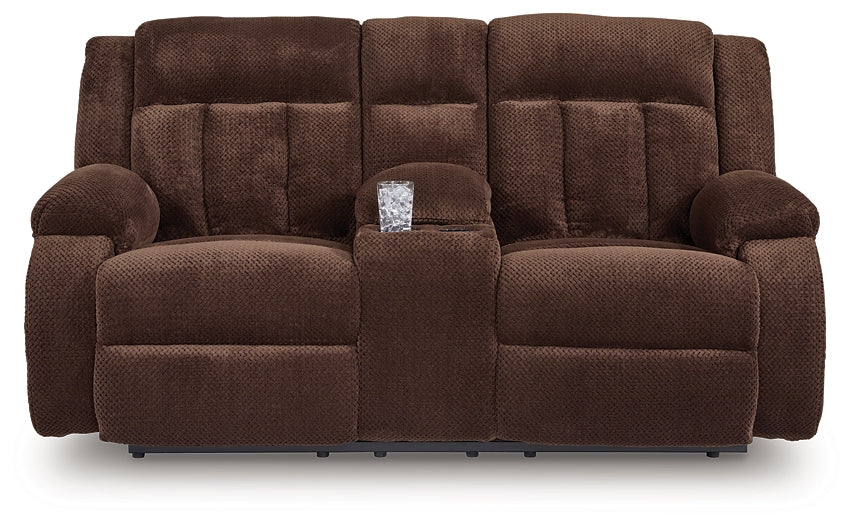 Greely Bend DBL REC PWR Loveseat w/Console