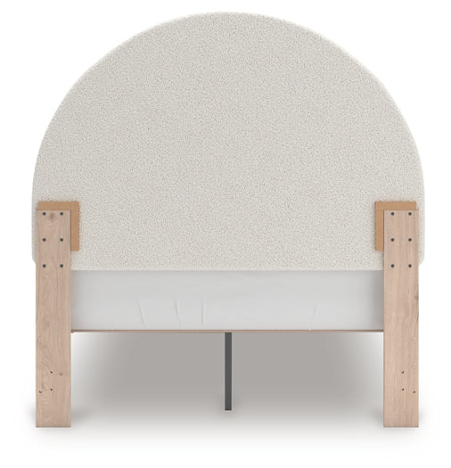 Shapella Full Upholstered Panel Bed
