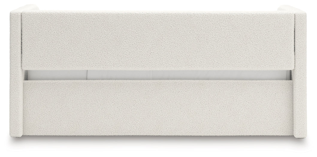 Shapella Full Upholstered Day Bed with Storage