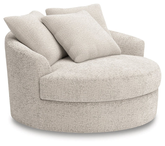 Snodoodle Oversized Swivel Accent Chair