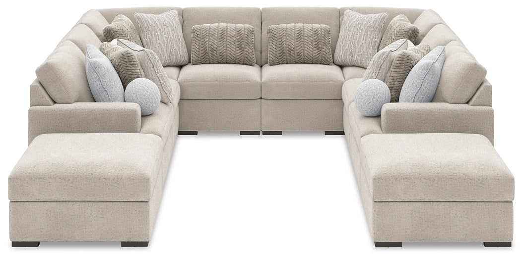 Cuddle Plush 10-Piece Sectional