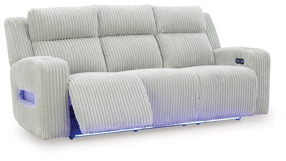 TwinBrooke Pwr Rec Sofa With Adj Headrest