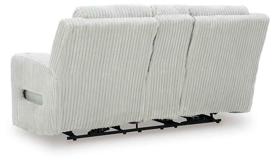 TwinBrooke Pwr Rec Loveseat/Con/Adj Hdrst