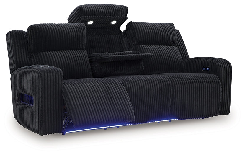 TwinBrooke Pwr Rec Sofa With Adj Headrest
