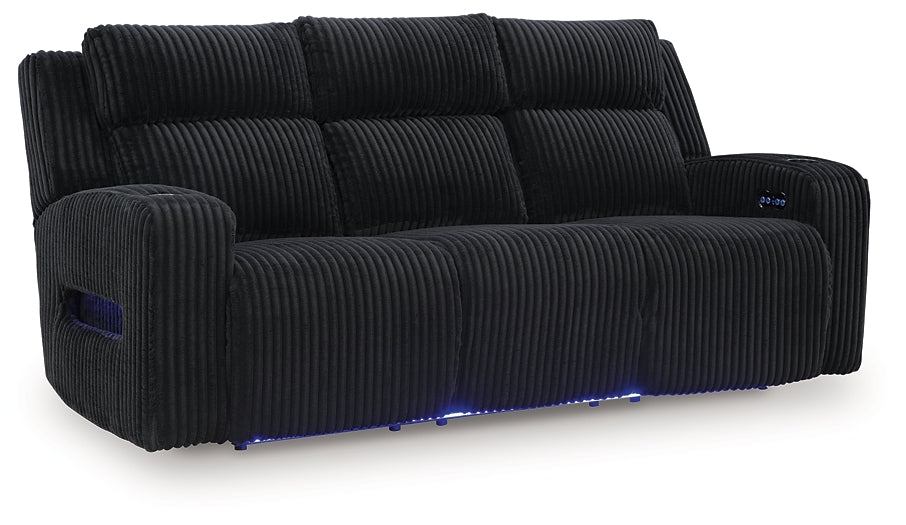 TwinBrooke Pwr Rec Sofa With Adj Headrest