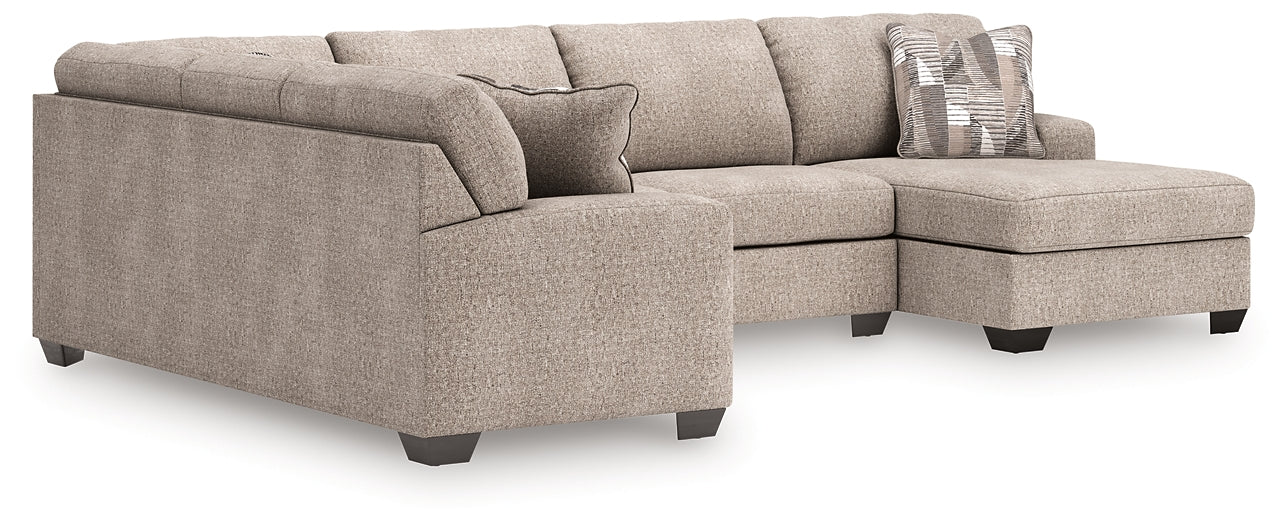 Newellen 3-Piece Sectional with Chaise