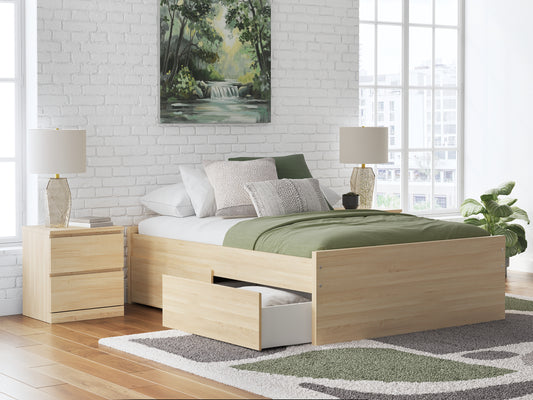 Ashley Express - Onita Full Platform Bed with 2 Side Storage