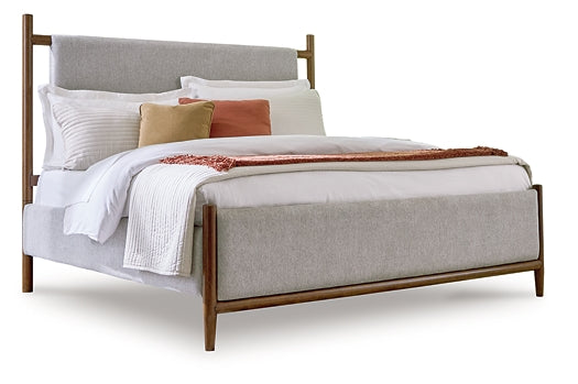 Lyncott Upholstered Panel Bed