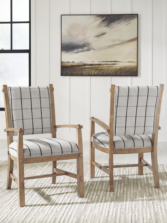 Ashley Express - Ridgester Dining UPH Arm Chair (2/CN)
